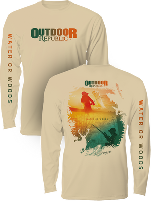Water or Woods - UPF 50 Performance Shirt (Unisex)