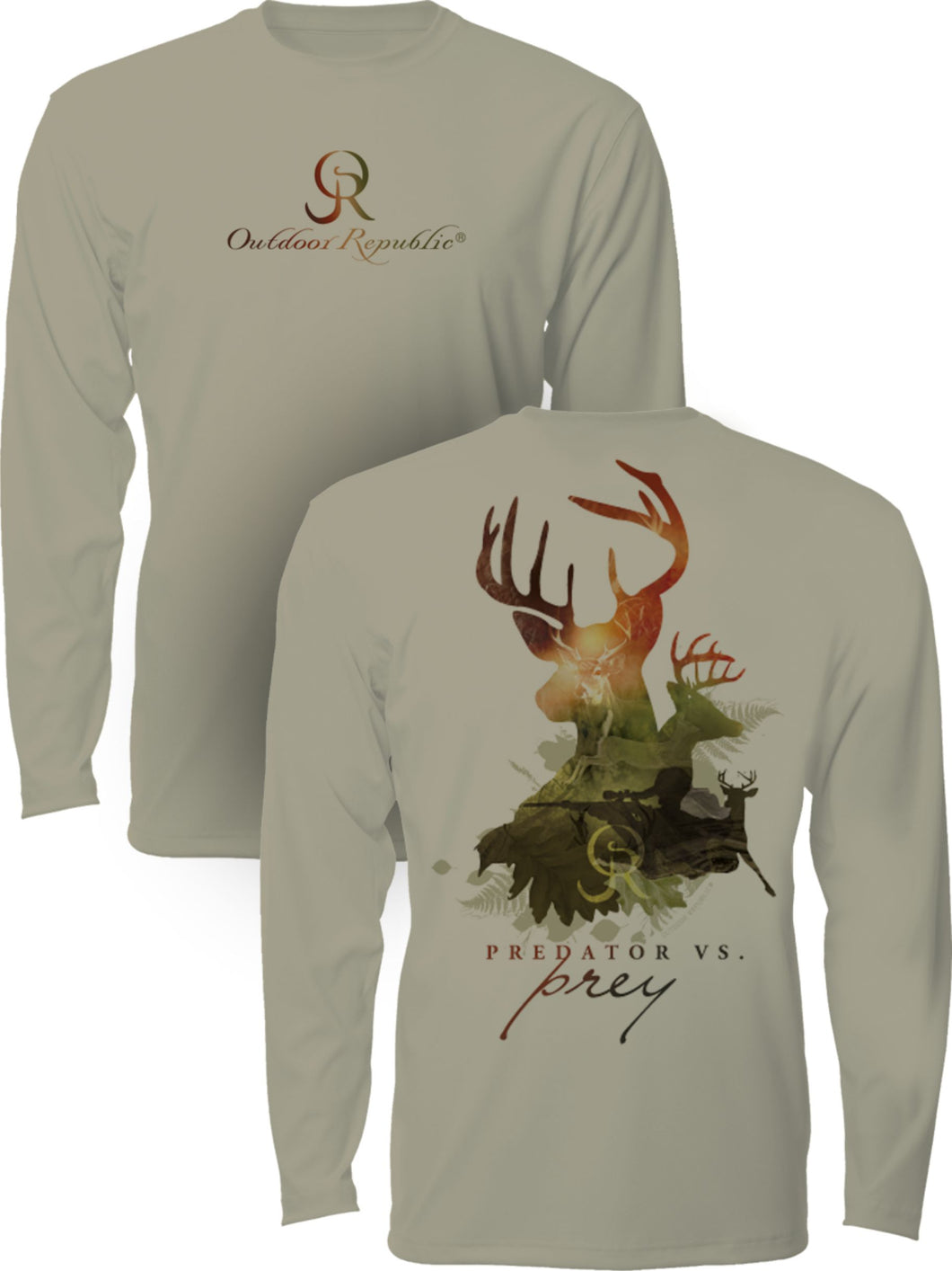 Woods Deer Youth Performance Shirt