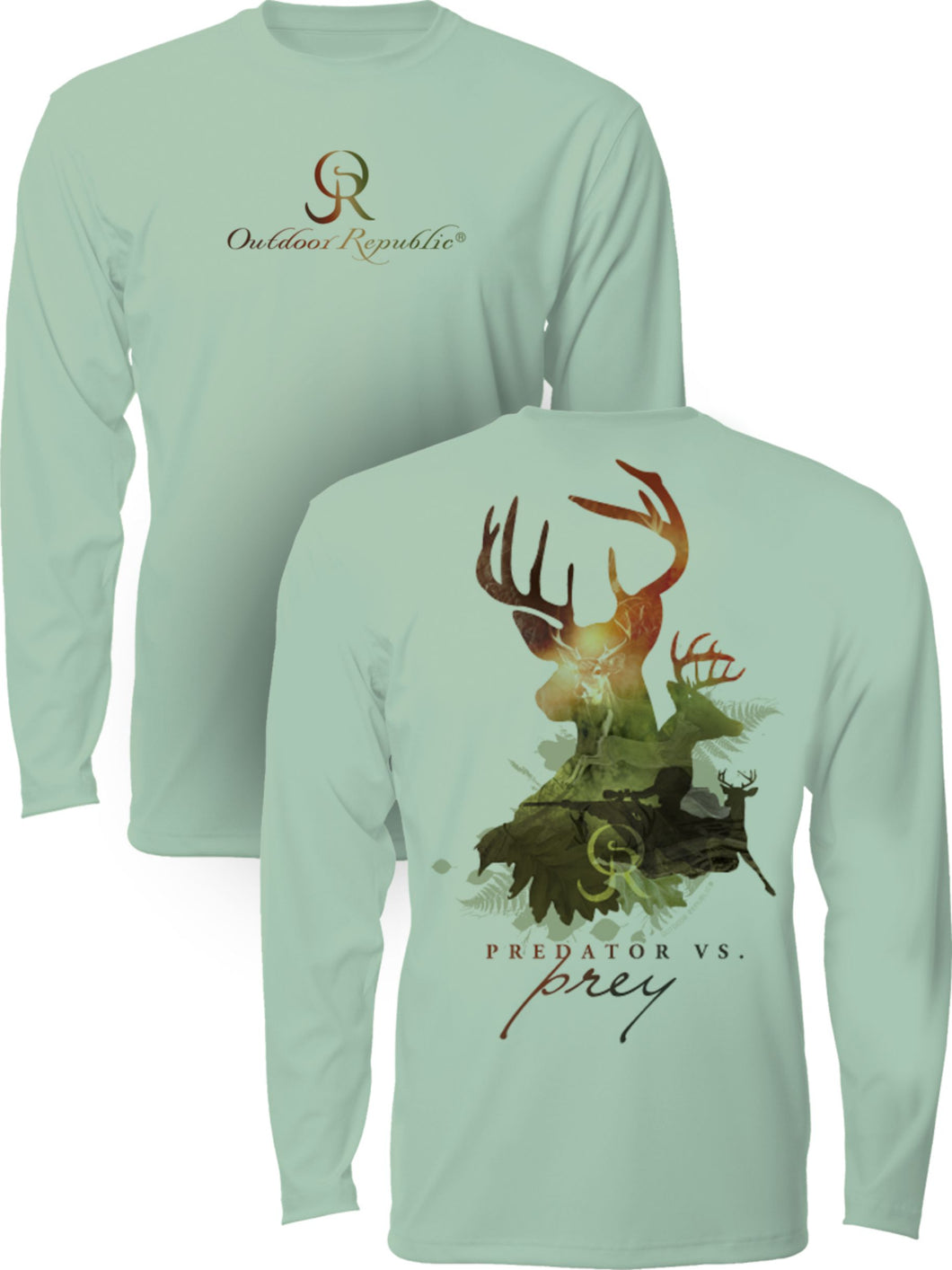 Woods Deer Youth Performance Shirt