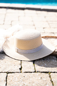 Sunshine & Sparkles Natural Straw Sun Hat