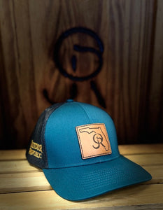 State Road Leather Patch Low Profile Snapback