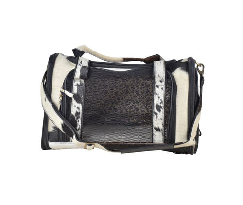Myra Hairon Leather Dog Bag (2 Options)
