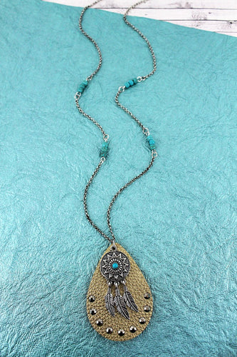 Golden Dreams Crystal Necklace