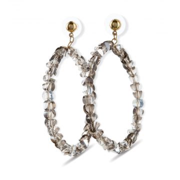 Myra Pebble Hoop Earrings