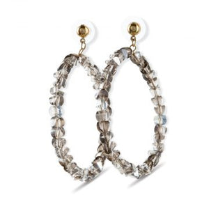 Myra Pebble Hoop Earrings