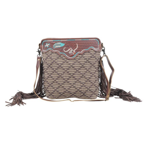 Myra Vellichor Hand-Tooled Bag