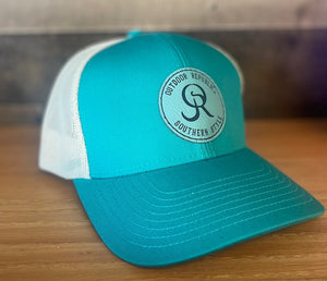 Southern Style Circle Leather Patch Low Profile Snapback