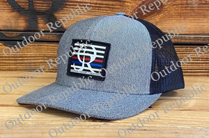 First Responder Thin Line Snapback (2 Color Options)