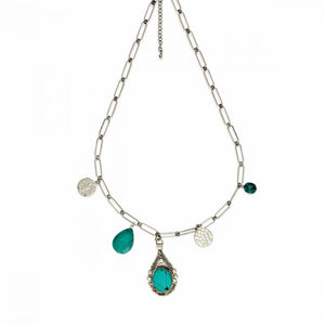 Myra Turquoise Stone Necklace